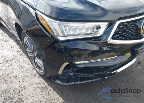 2017 Acura Mdx Advance Entertainment Pkgs из США, поврежденный, VIN 5FRYD4H93HB037511